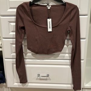 Cropped long sleeve